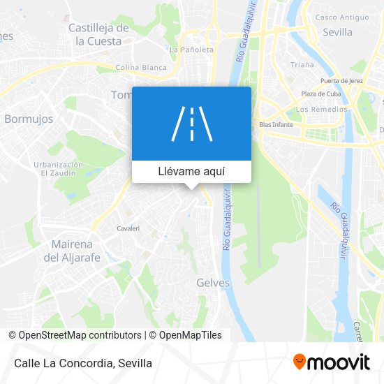 Mapa Calle La Concordia
