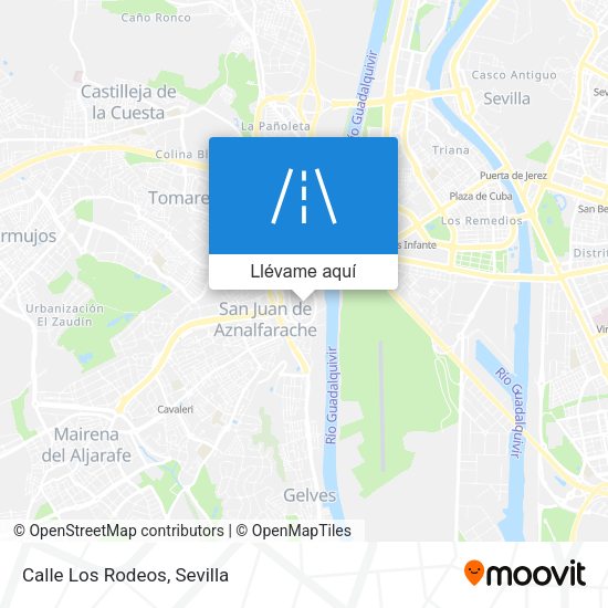 Mapa Calle Los Rodeos
