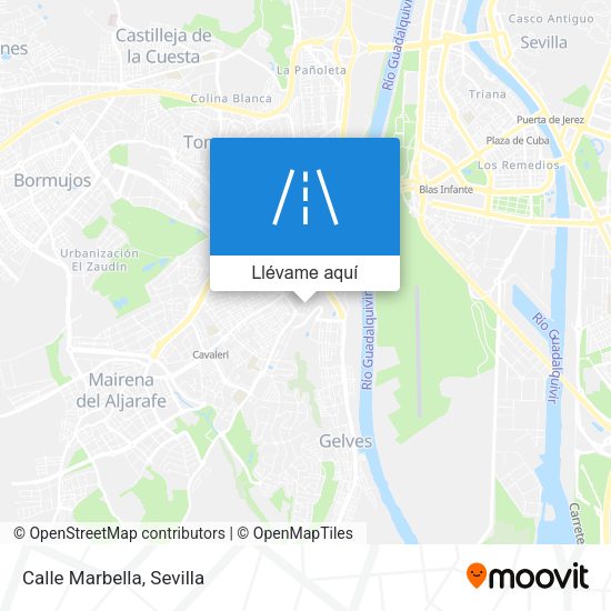 Mapa Calle Marbella