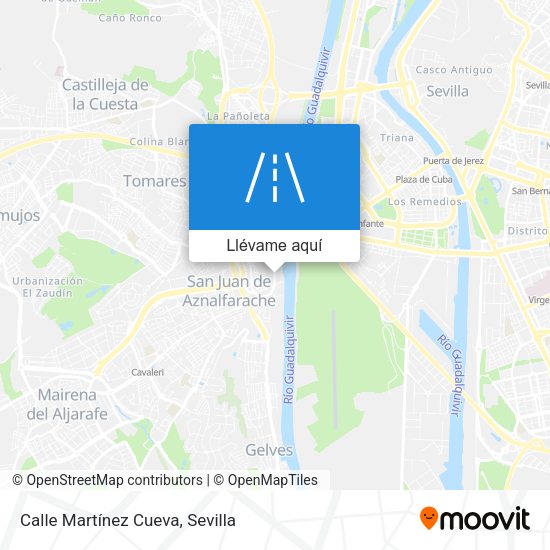 Mapa Calle Martínez Cueva
