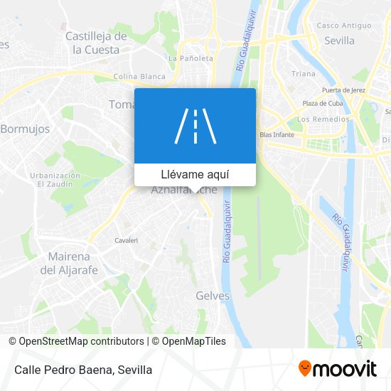 Mapa Calle Pedro Baena