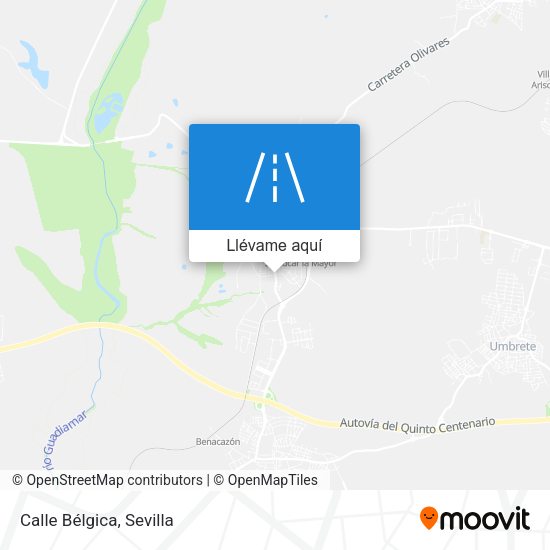 Mapa Calle Bélgica
