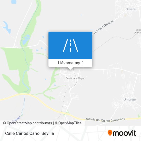 Mapa Calle Carlos Cano