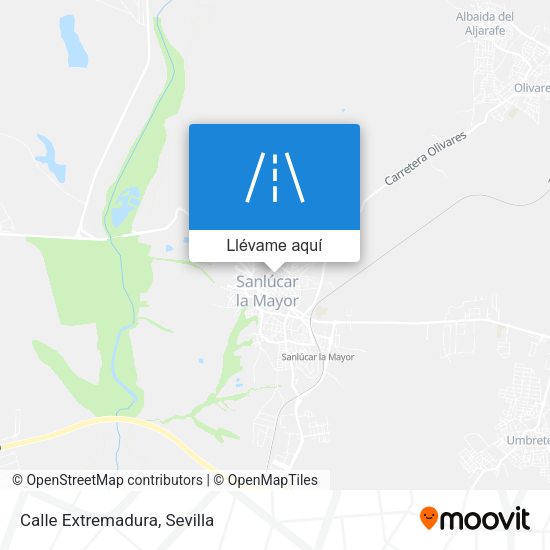 Mapa Calle Extremadura