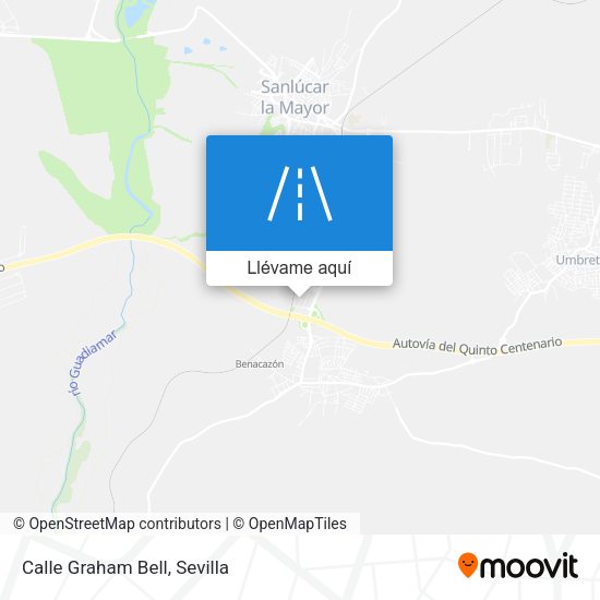 Mapa Calle Graham Bell