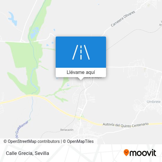 Mapa Calle Grecia
