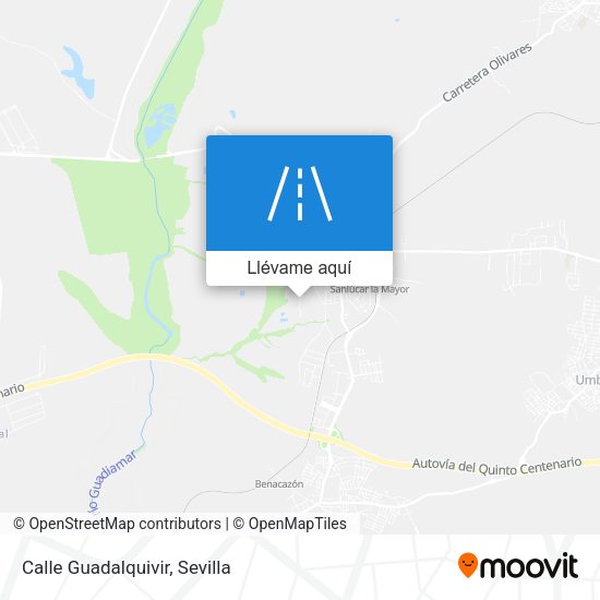 Mapa Calle Guadalquivir