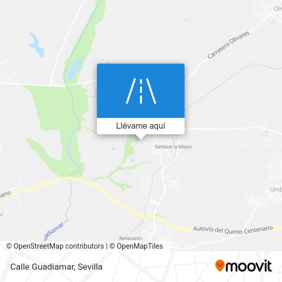 Mapa Calle Guadiamar