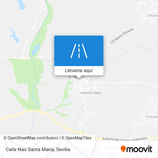 Mapa Calle Nao Santa Maria