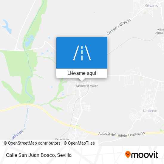 Mapa Calle San Juan Bosco