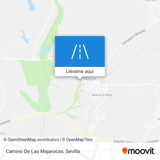 Mapa Camino De Las Majarocas