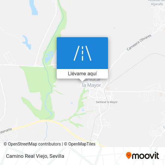 Mapa Camino Real Viejo