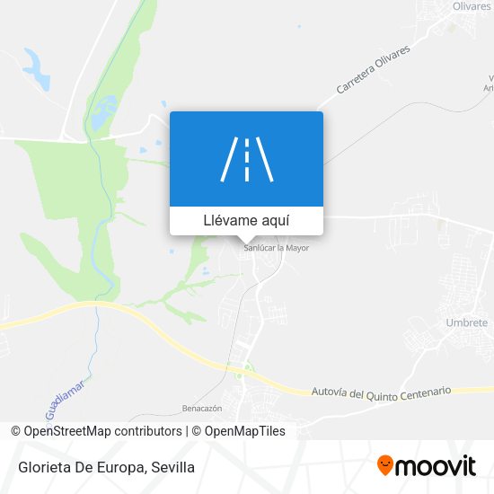 Mapa Glorieta De Europa
