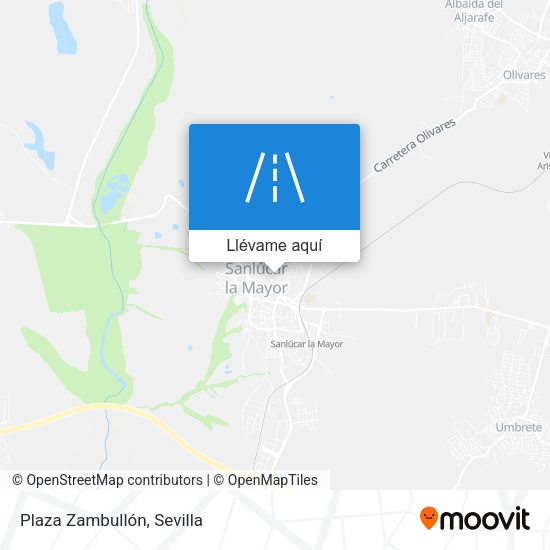 Mapa Plaza Zambullón