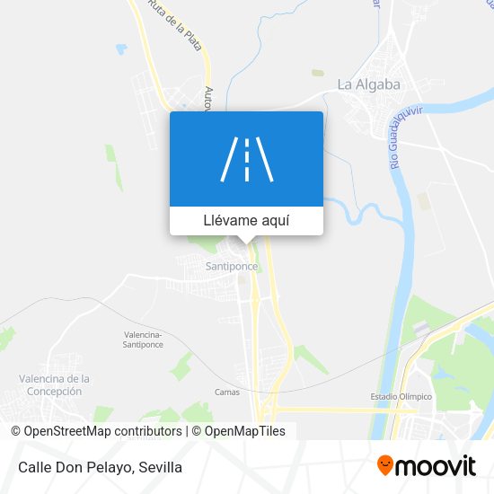 Mapa Calle Don Pelayo