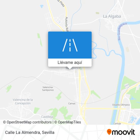 Mapa Calle La Almendra