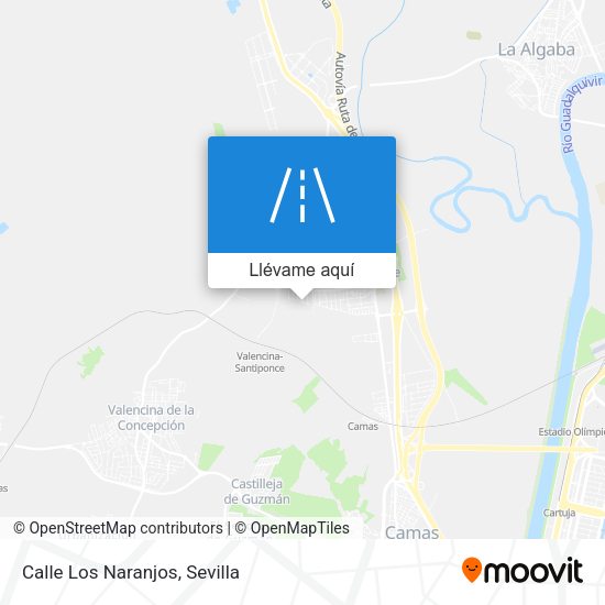 Mapa Calle Los Naranjos