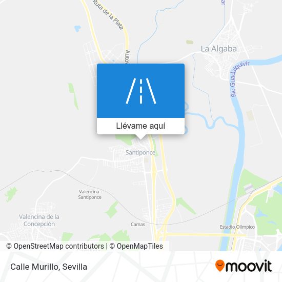 Mapa Calle Murillo