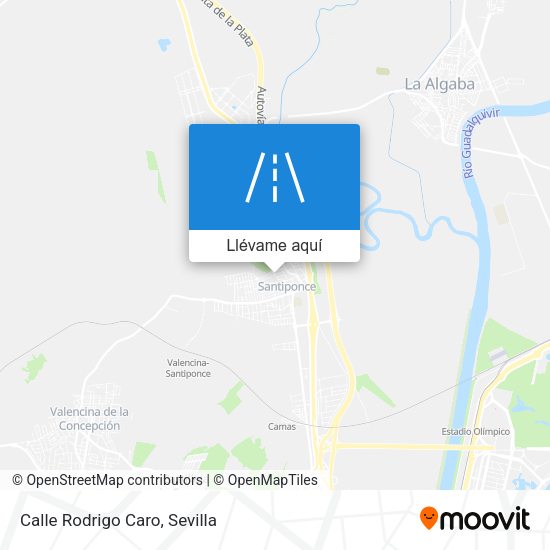Mapa Calle Rodrigo Caro