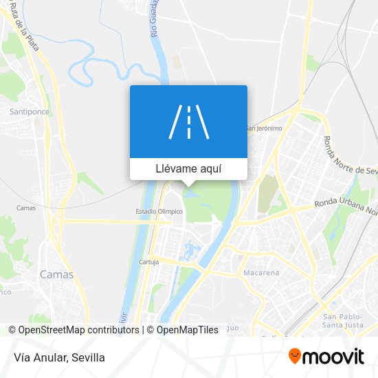 Mapa Vía Anular