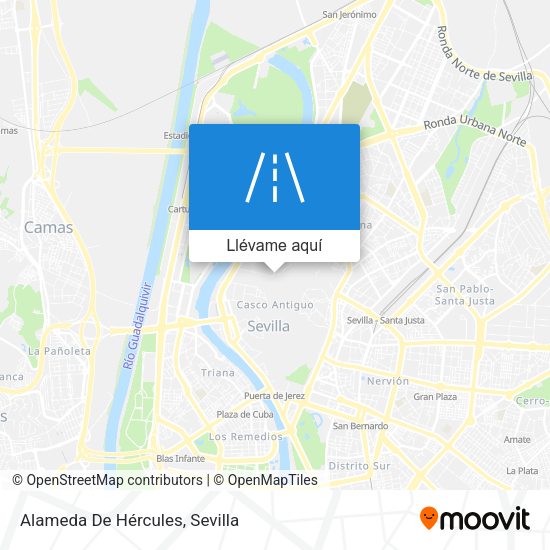 Mapa Alameda De Hércules