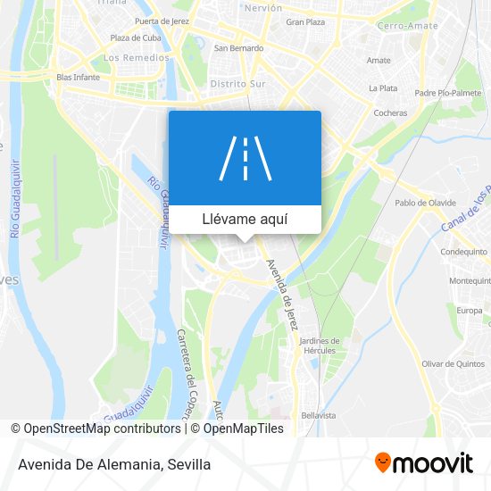 Mapa Avenida De Alemania