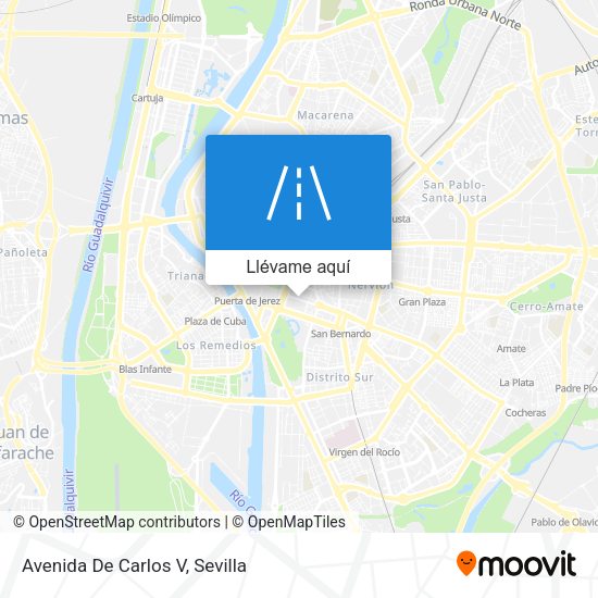 Mapa Avenida De Carlos V