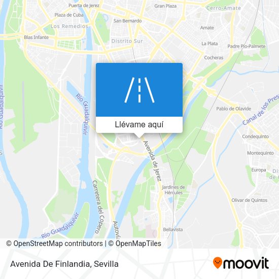 Mapa Avenida De Finlandia