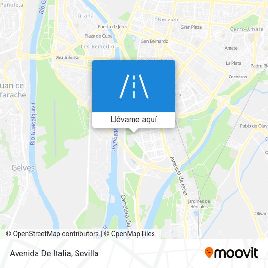 Mapa Avenida De Italia