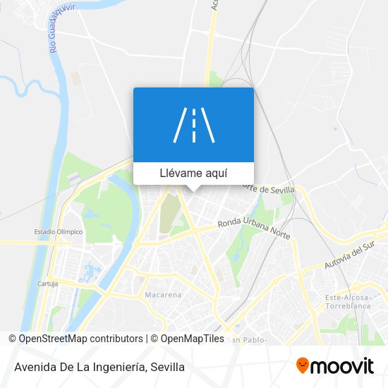 Mapa Avenida De La Ingeniería