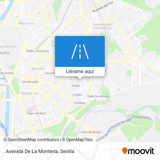 Mapa Avenida De La Montería