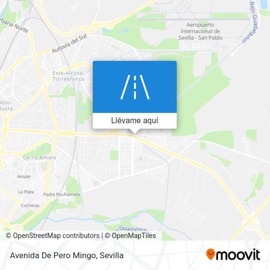 Mapa Avenida De Pero Mingo