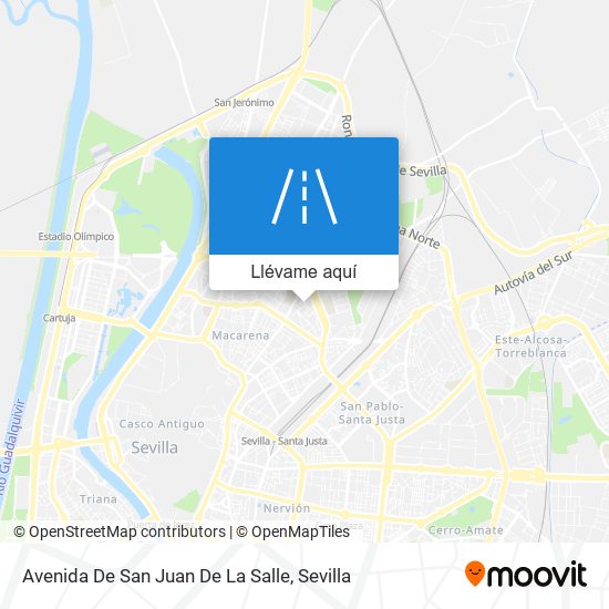 Mapa Avenida De San Juan De La Salle