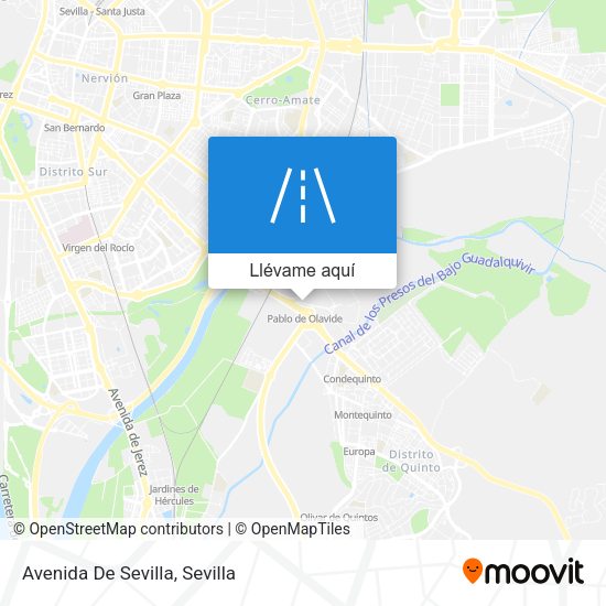 Mapa Avenida De Sevilla