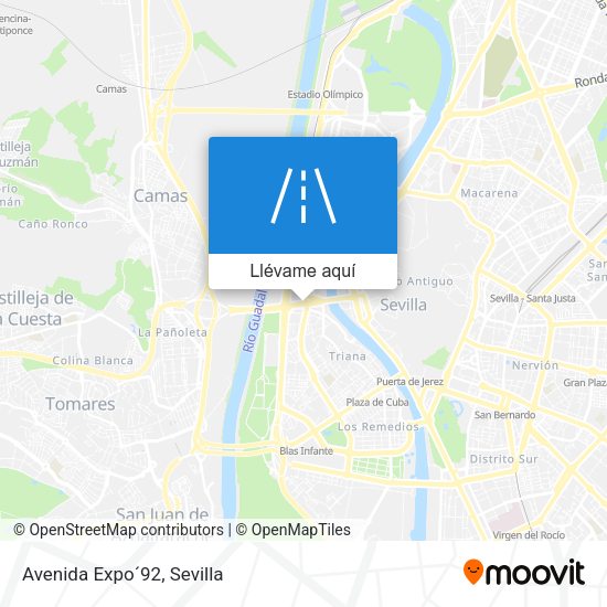 Mapa Avenida Expo´92