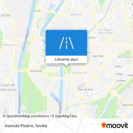 Mapa Avenida Pizarro