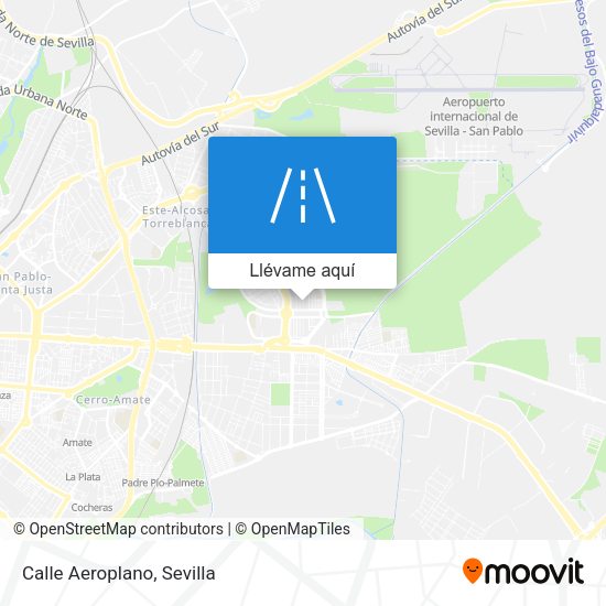 Mapa Calle Aeroplano