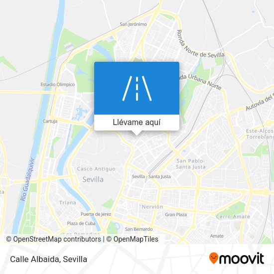 Mapa Calle Albaida