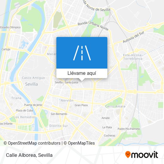 Mapa Calle Alborea
