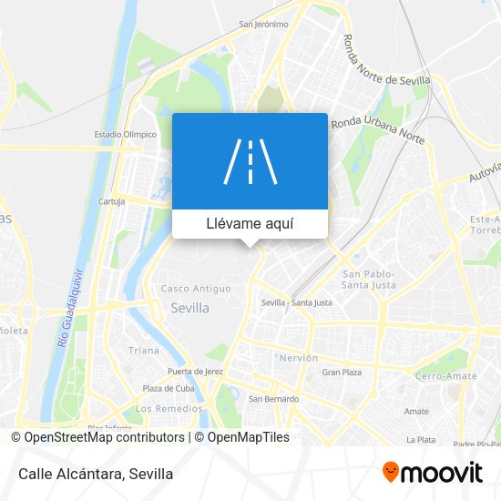 Mapa Calle Alcántara