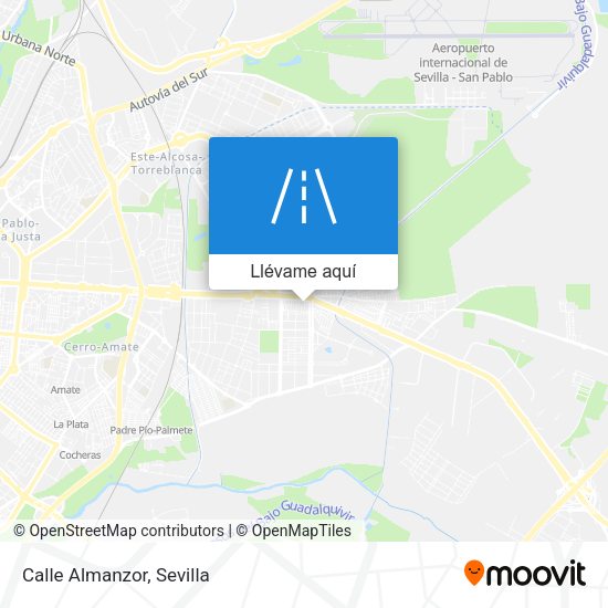 Mapa Calle Almanzor