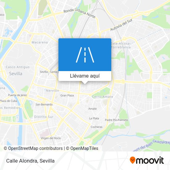 Mapa Calle Alondra