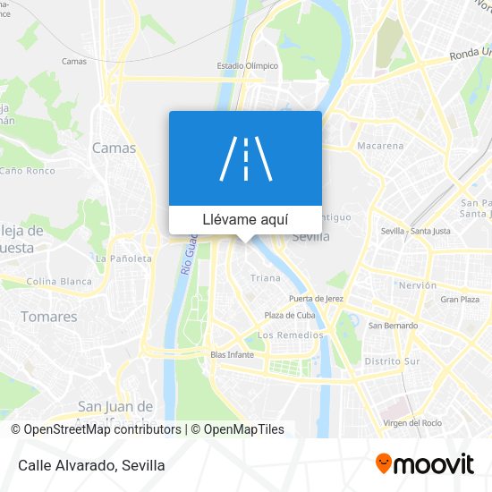 Mapa Calle Alvarado