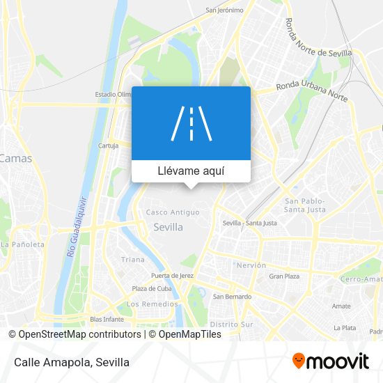 Mapa Calle Amapola