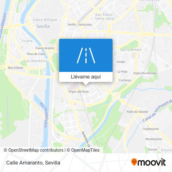 Mapa Calle Amaranto