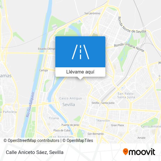 Mapa Calle Aniceto Sáez