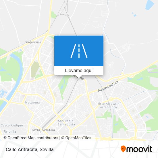 Mapa Calle Antracita