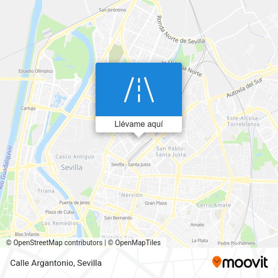 Mapa Calle Argantonio