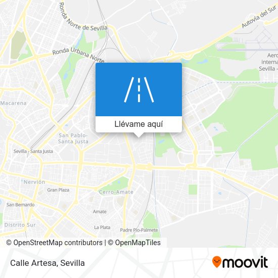 Mapa Calle Artesa