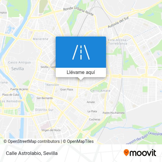 Mapa Calle Astrolabio